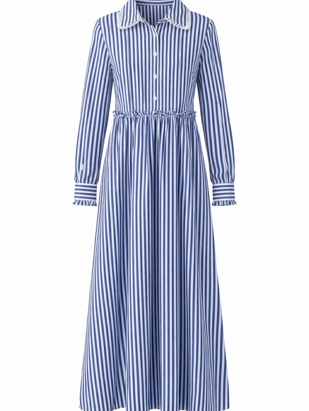 Aleeza Paris Seabreeze Maxi Dress cotton, size Large